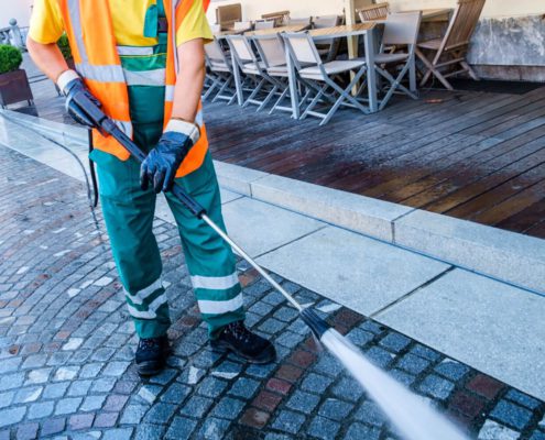 High Pressure Water Cleaning Services Maryborough - Concrete Cleaning